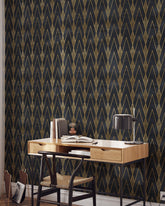 Art Deco Jazz Wallpaper